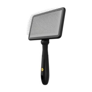 Rasqueadeira Pet Reta Grande de Pinos Macios Premium Propetz