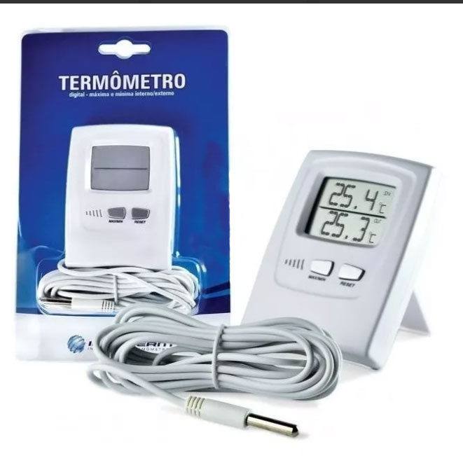 Termômetro Máxima e Mínima Interna Digital - Imagem 4