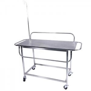 Maca c/ carrinho em aço inox