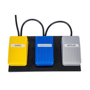 Pedal Triplo para Bisturi Elétrico Veterinário