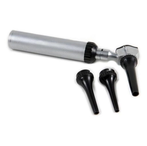 Otoscópio Veterinário c/ Luz Led Branca