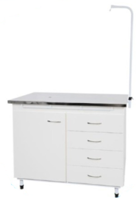 Mesa para Atendimento C/ gabinete em mdf