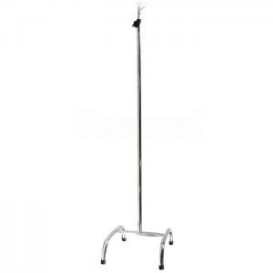 Suporte p/ soro em aço inox