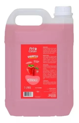 Shampoo Morango Pet Clean